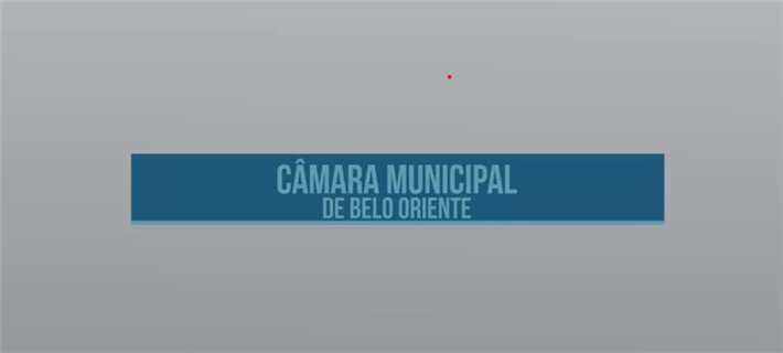 Melhorias na Cmara Municipal de Belo Oriente. 